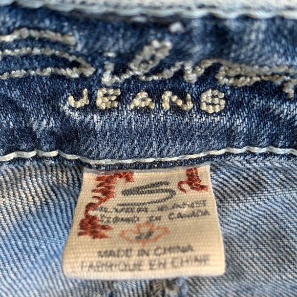 Lowrise Silver Jeans Bootcut with Holes - Picture 14 of 16